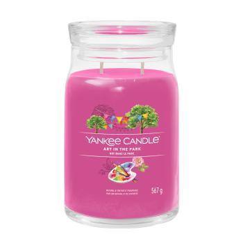 Yankee Candle Signature 567g - Art in the Park - Duftkerze großes Glas